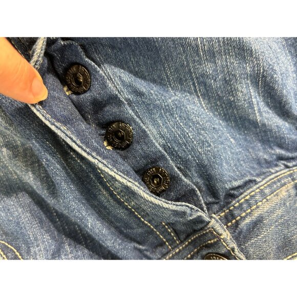 Artful Dodger Distressed Blue Jeans Men's Size 36w 34L 100% Cotton - Picture 7 of 12